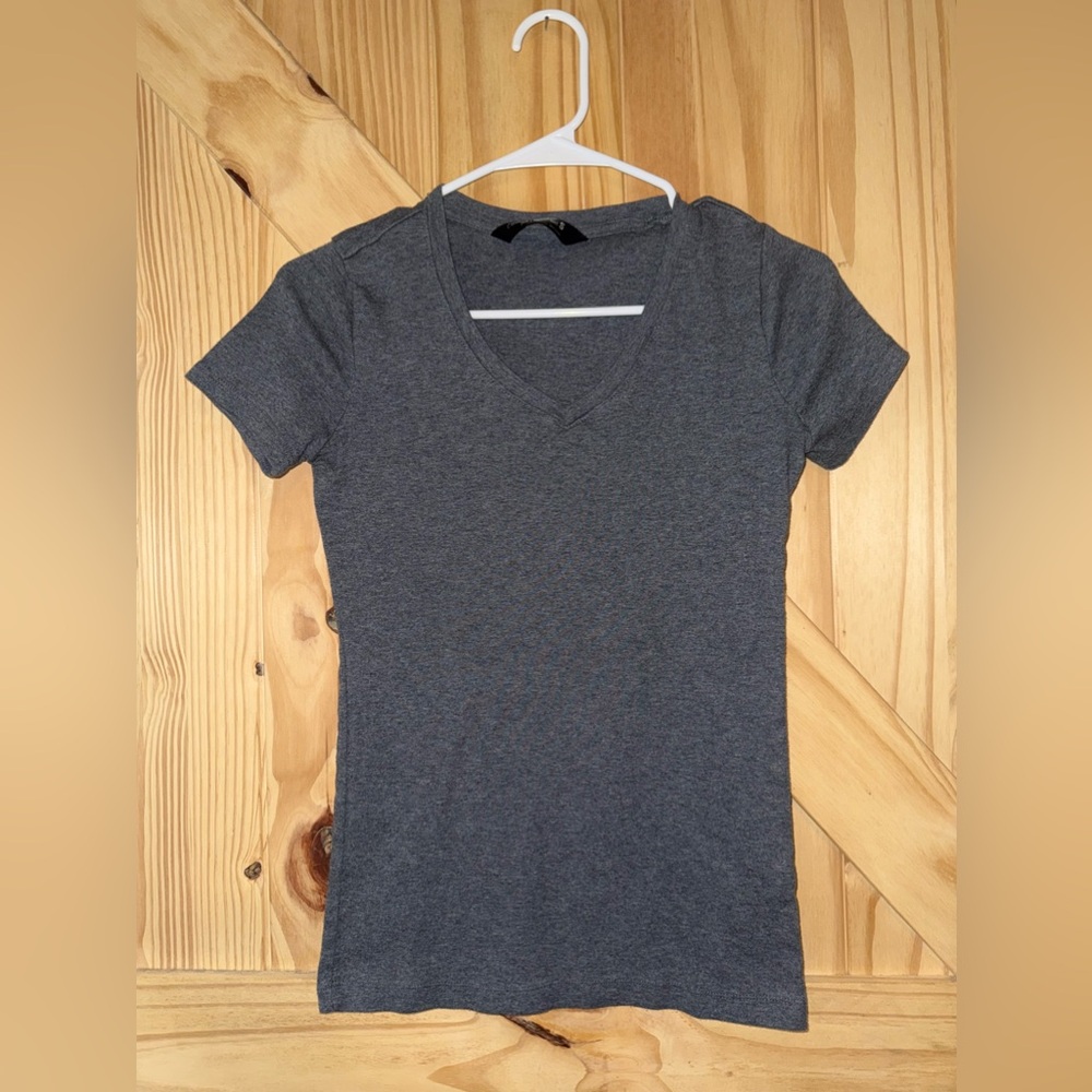 Members Mark Classic Ribbed V-Neck Tee